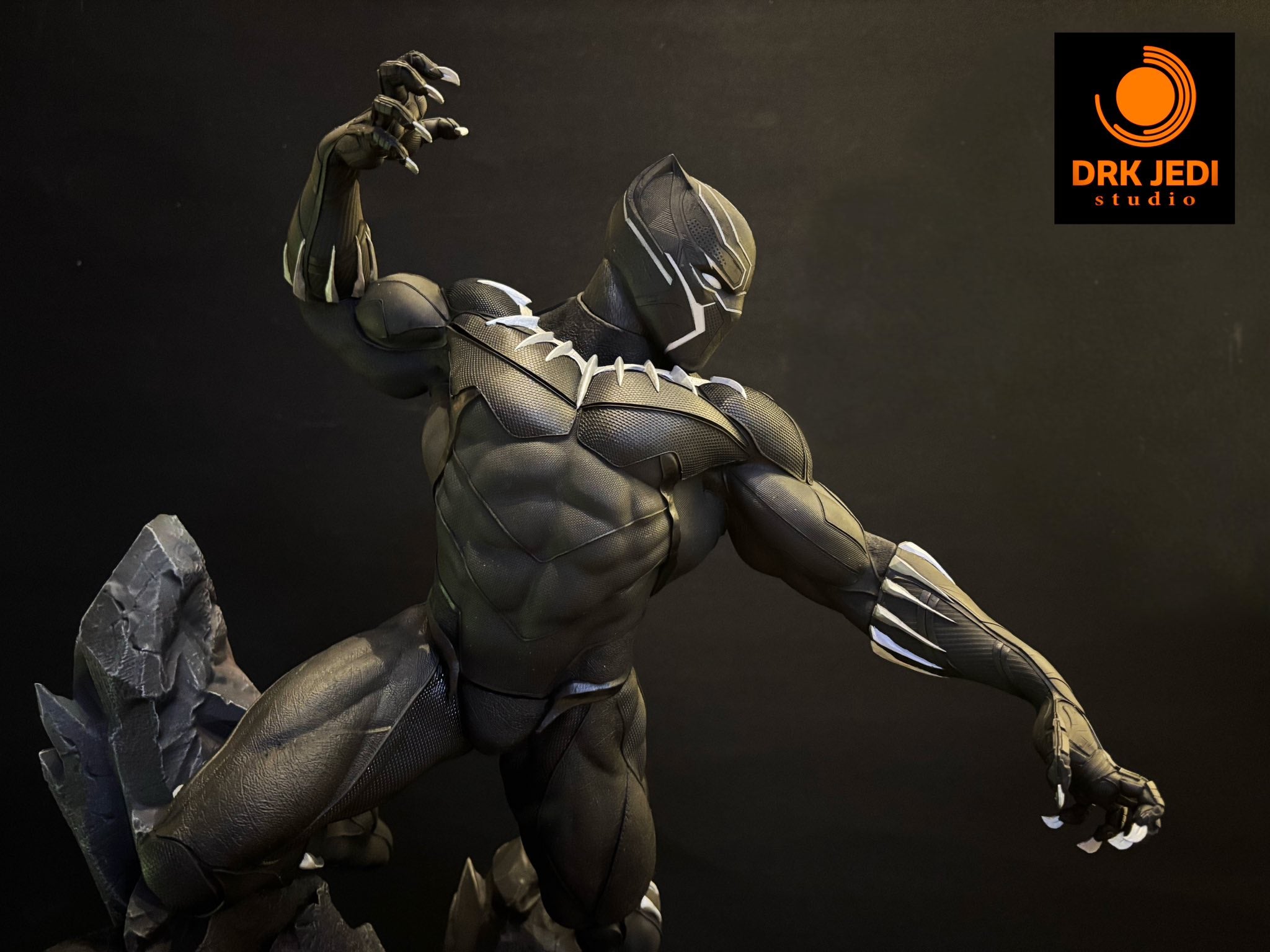 Black Panther スタチュー Marvel Black Panther – DRK JEDI STUDIO